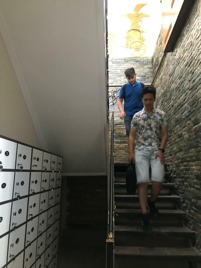Capsule Hotel Technocave Bishkek Bagian luar foto