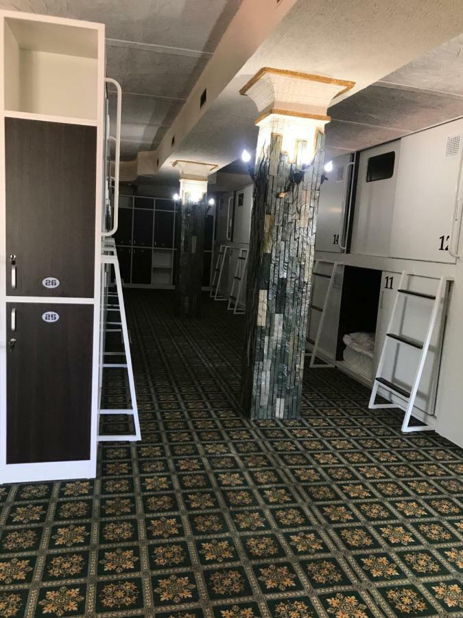 Capsule Hotel Technocave Bishkek Bagian luar foto